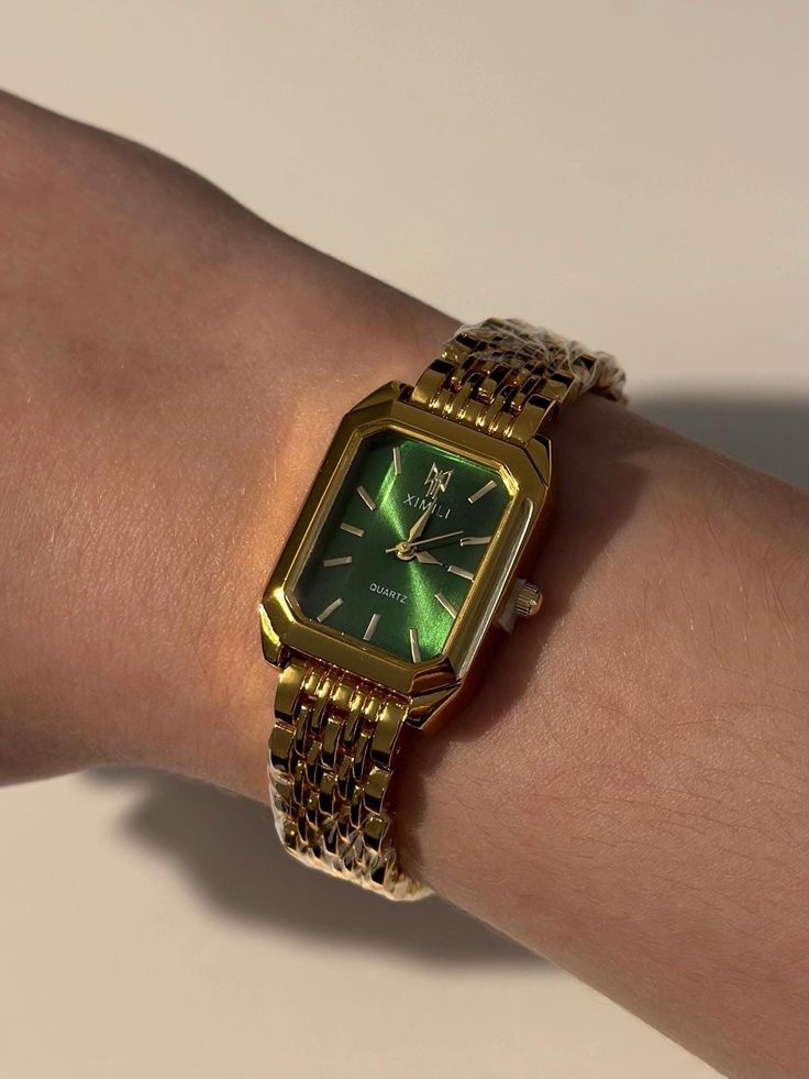 Nexora Femme green dial quartz watch