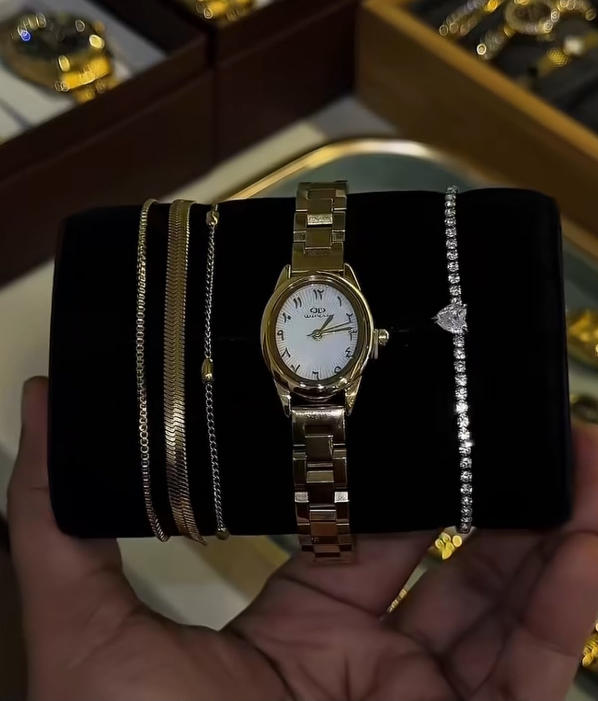 Titen watch stack