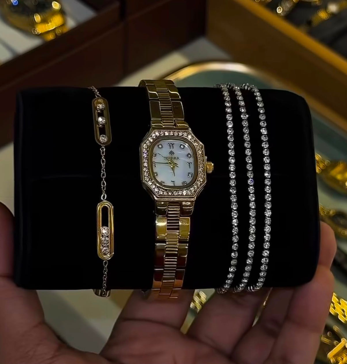 Lux watch stack