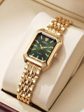 Nexora Femme green dial quartz watch