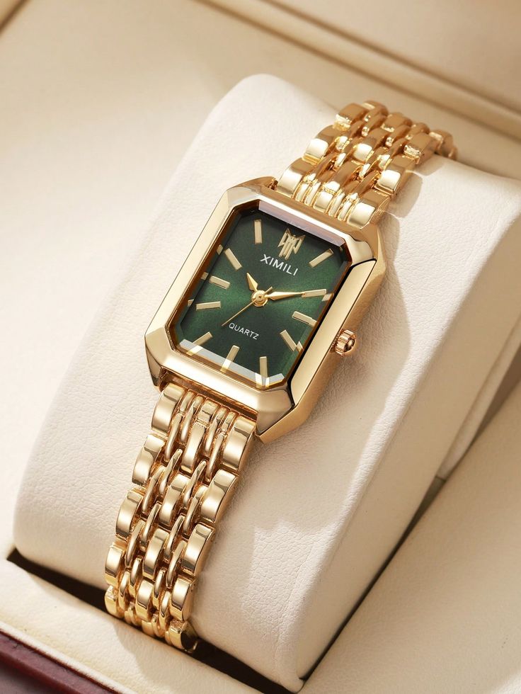 Nexora Femme green dial quartz watch