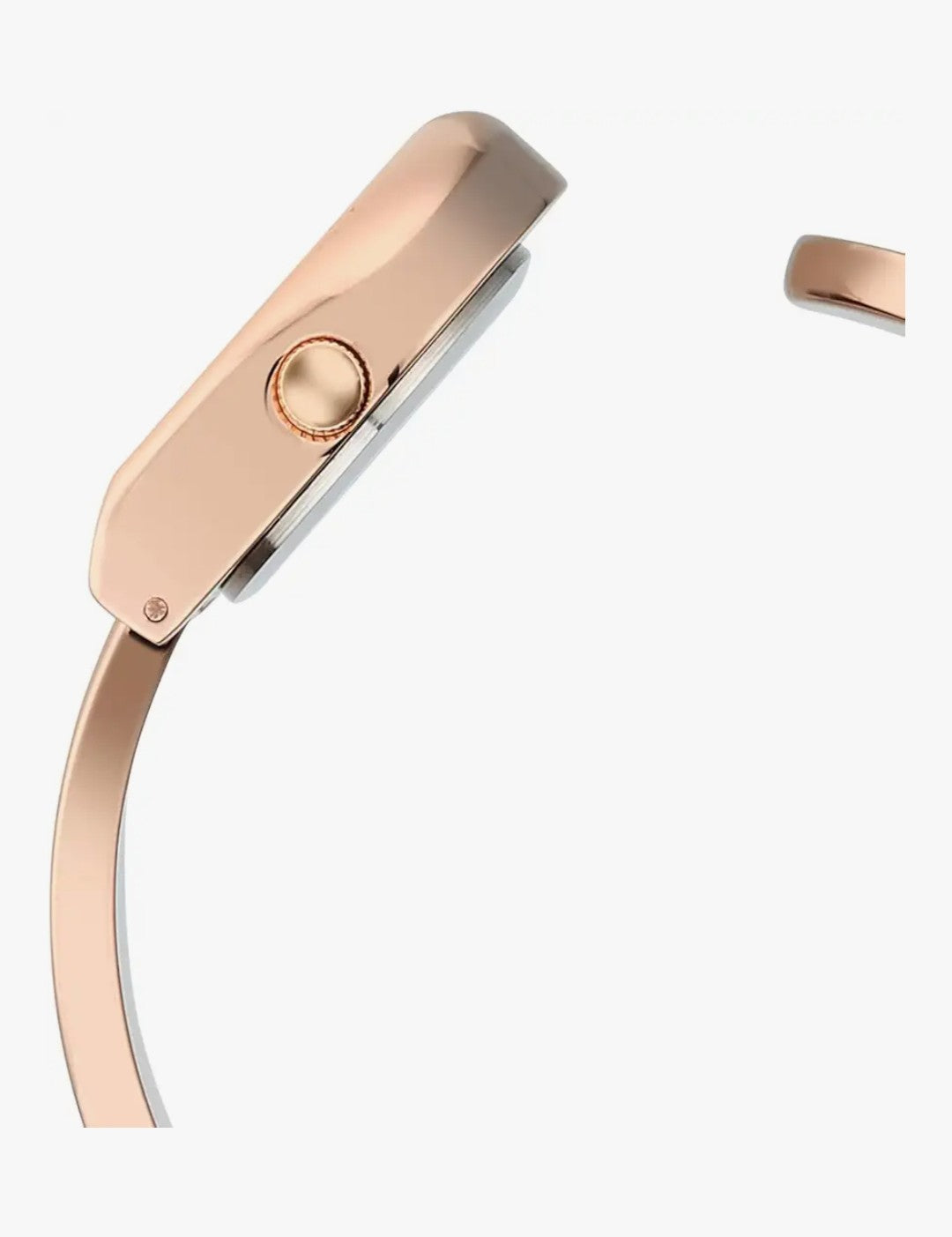 Rose gold bracelet quartz watch