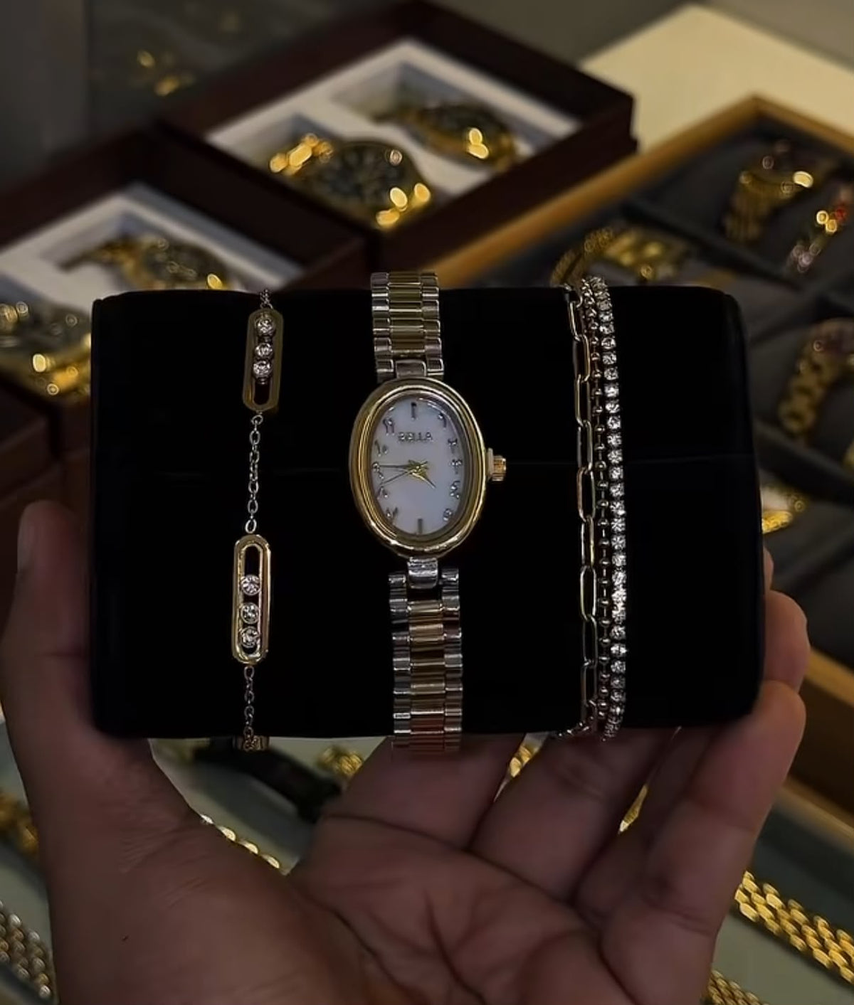 Selene watch stack