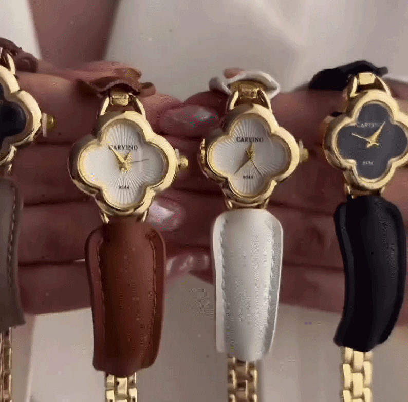 Leather grace watch