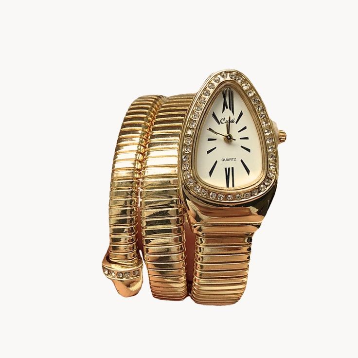 Snake quartz watch